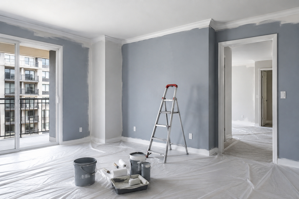 Apartment repainting cost Dubai painting service