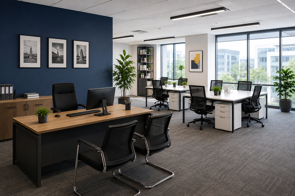 Best office paint colors Dubai for modern office interiors