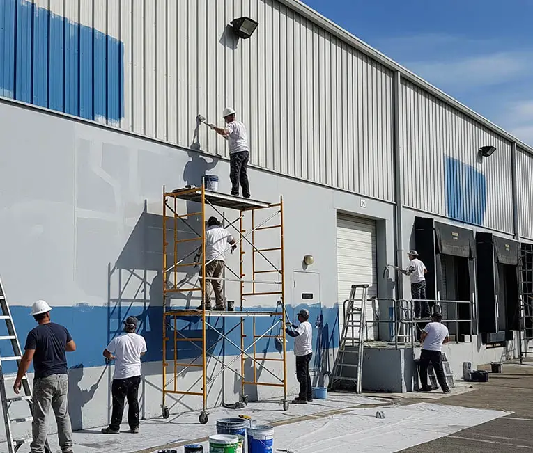 Warehouse Painting Services in Dubai for Commercial Building